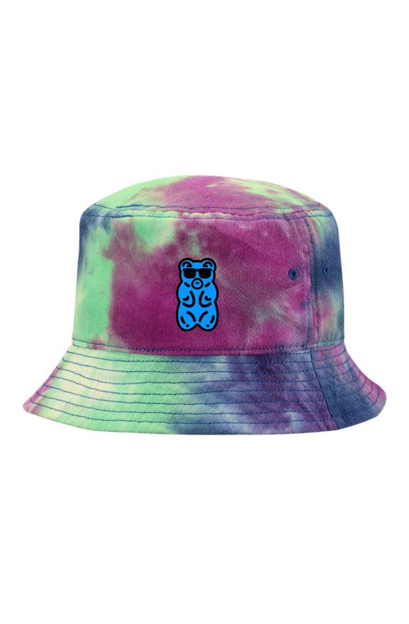 Purple Passion Gummy Tie-Dye Bucket Cap