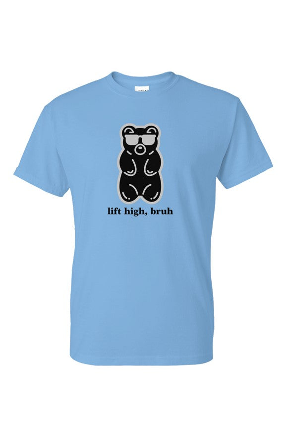 lift high workout tee blue