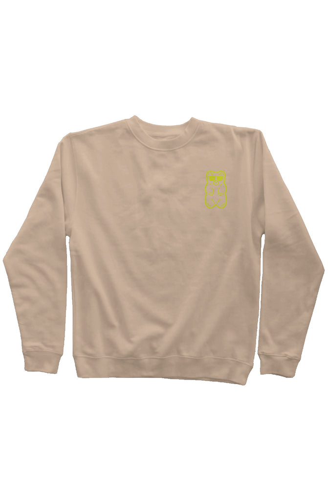 Kaleidoscope Checker Crewneck - Sandstone