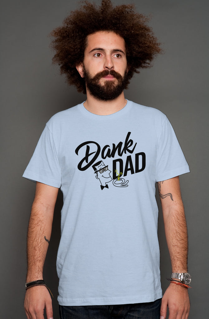 Dank Dad Heather Tee - Blue