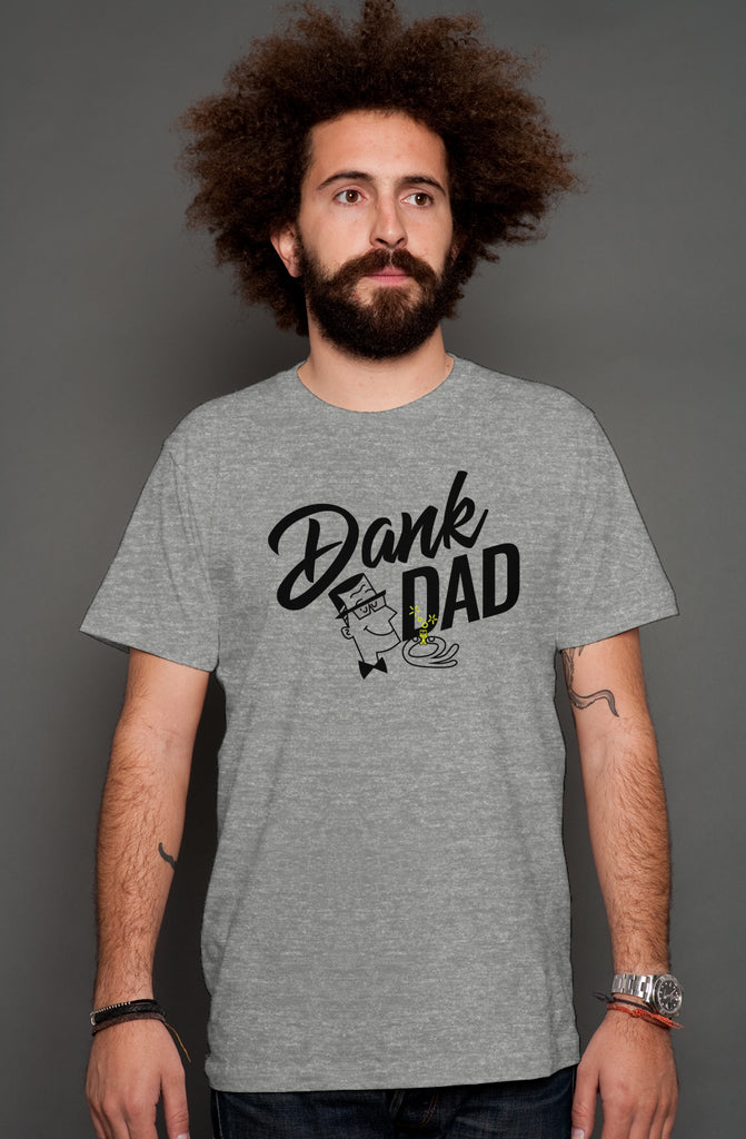 Dank Dad Heather Tee - Grey
