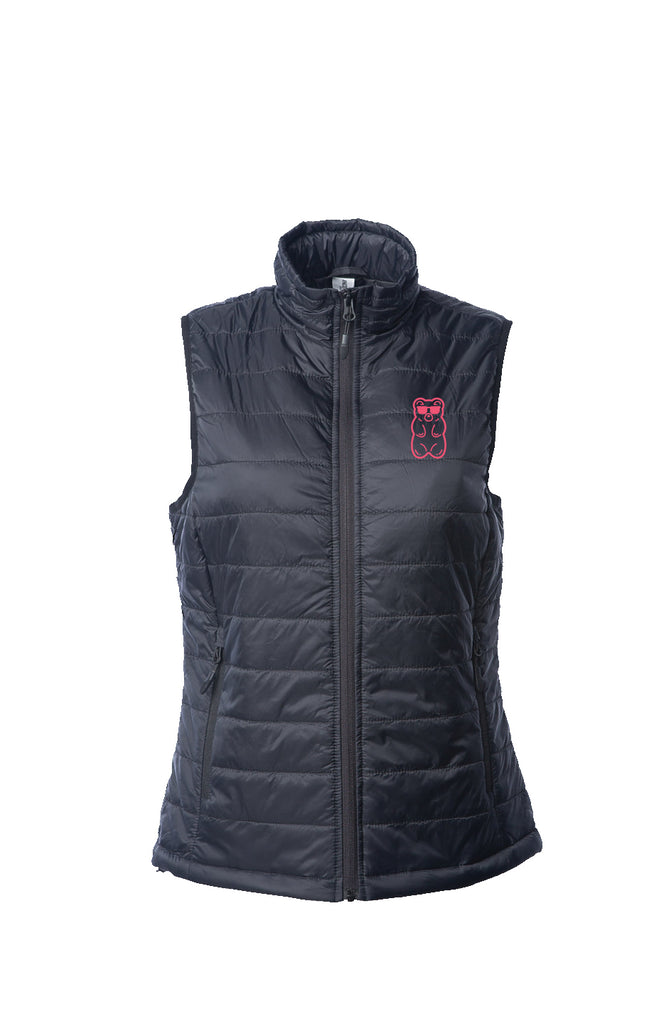 Womens Gummy Puffer Vest