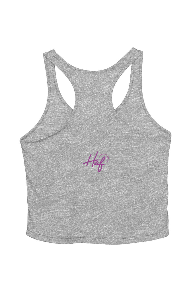 Gummy Ladies&amp;#39; Sheer Cropped Racer Tank